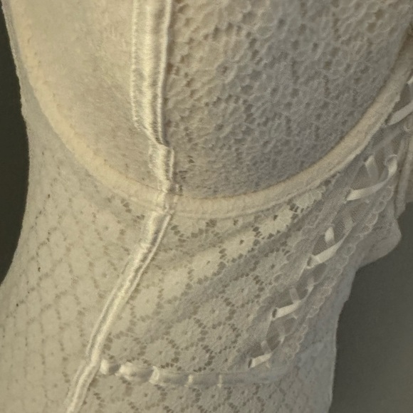 Victoria’s Secret I DO Wedding collection White Bustier. 36C. NWOT - Picture 7 of 13